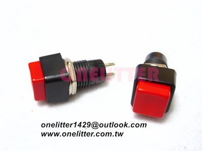 5160A-R  迷你方型有段開關 (紅色)